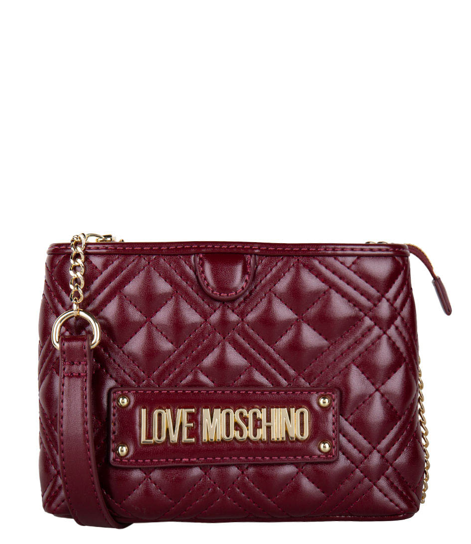 love moschino nappa quilted bag