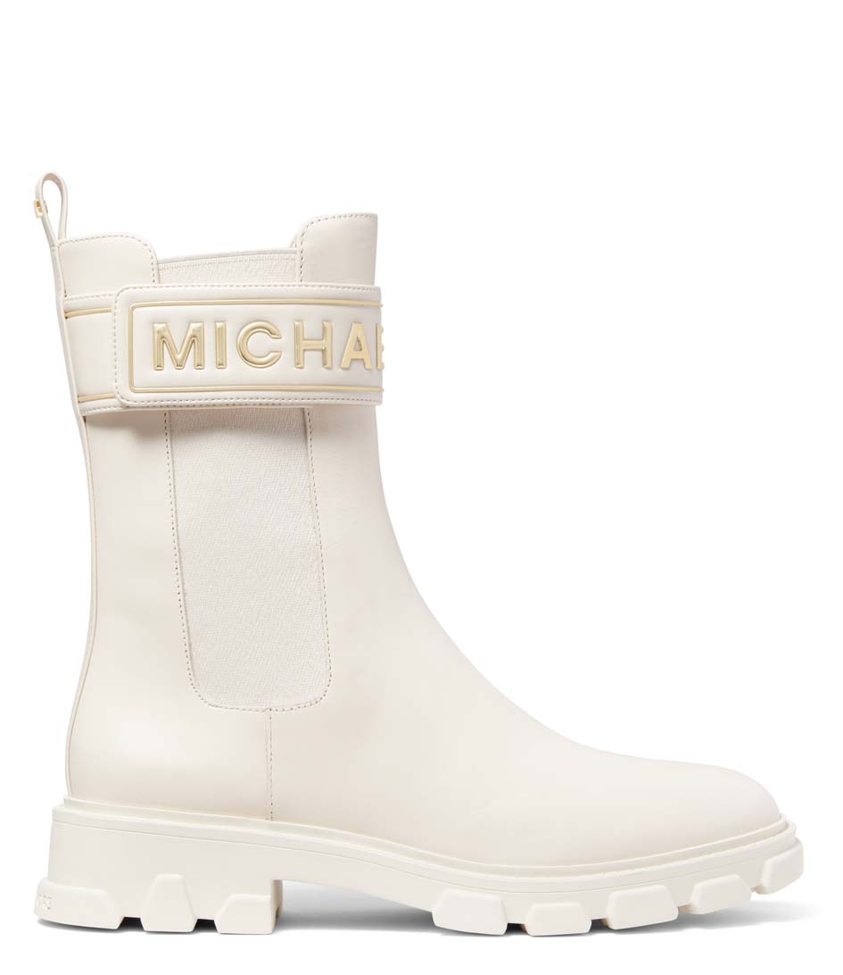 Witte MICHAEL KORS Chelsea boots RIDLEY STRAP CHELSEA