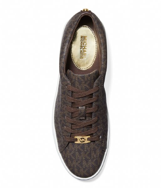 verdediging Norm Offer Michael Kors Sneakers Keaton Lace Up Brown (200) | The Little Green Bag