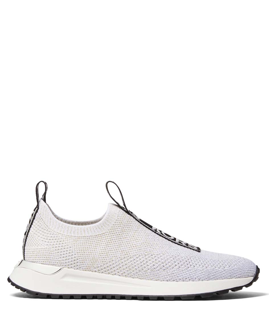 Michael Kors Sneakers Bodie Slip On Silver Pale gold (131) | The Little  Green Bag