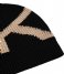 Michael Kors  MK Logo Beanie Black Gold (098)