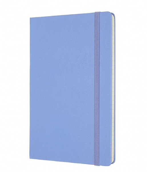 Moleskine  Notebook Large Gelinieerd/Lined Hardcover Hydrangea Blue (B42)
