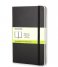 Moleskine  Notebook Large Blanco/Plain Hardcover Black (BK)
