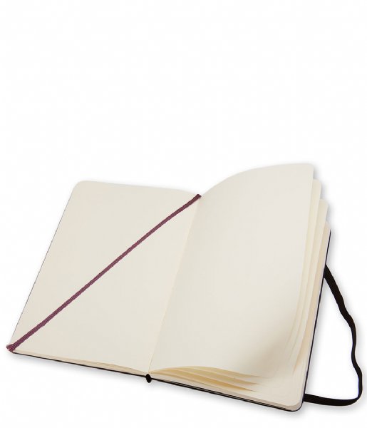 Moleskine  Notebook Large Blanco/Plain Hardcover Black (BK)