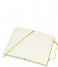 Moleskine  Notebook Large Blanco/Plain Hardcover Lemon Green (C2)