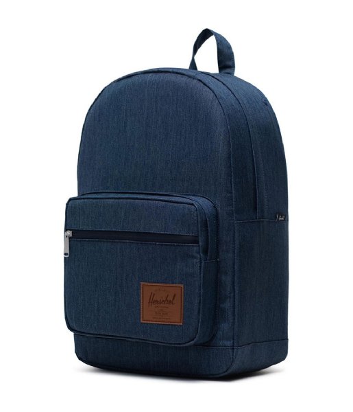 Herschel Supply Co. Dagrugzak Pop Quiz Indigo Denim Crosshatch Herschel Supply Co. Dagrugzak Pop Quiz Indigo Denim Crosshatch