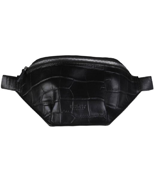 MYOMY Heuptas Belt bag Croco Black / Recycled Plastic MYOMY Heuptas Belt bag Croco Black / Recycled Plastic