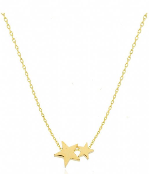 My Jewellery  Double Star Necklace gold (1200)