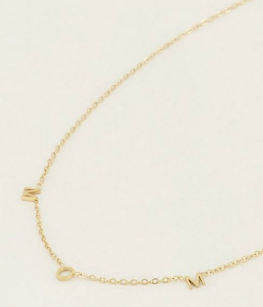 My Jewellery Ketting Giftbox ketting Mom Goudkleurig (1200) My Jewellery Ketting Giftbox ketting Mom Goudkleurig (1200)