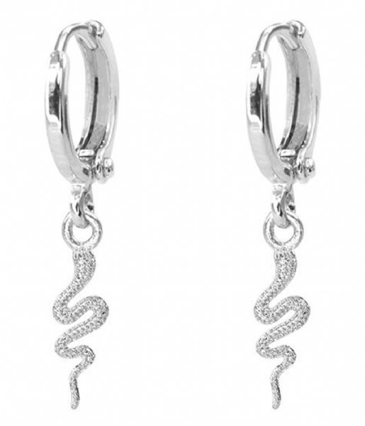 My Jewellery  Snake Earrings silver (1500)