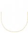 My Jewellery  Twisted Basic Necklace Short gold colored (1200)
