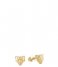 My Jewellery  Studs luipaard goudkleurig (1200)
