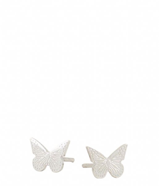 My Jewellery  Studs vlinder zilverkleurig (1500)