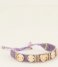 My Jewellery Armband Lila armband bedels & kraaltjes Goud (1200) My Jewellery Armband Lila armband bedels & kraaltjes Goud (1200)