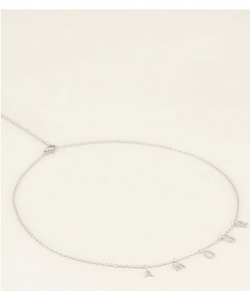 My Jewellery  Ketting losse letters amour Zilver (1500)