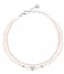 My Jewellery Armband Roze dubbele armband silver colored (1500) My Jewellery Armband Roze dubbele armband silver colored (1500)
