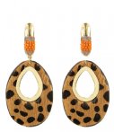 My Jewellery Oorbellen Luipaard Oorhangers Bruin my jewellery kopen in de aanbieding