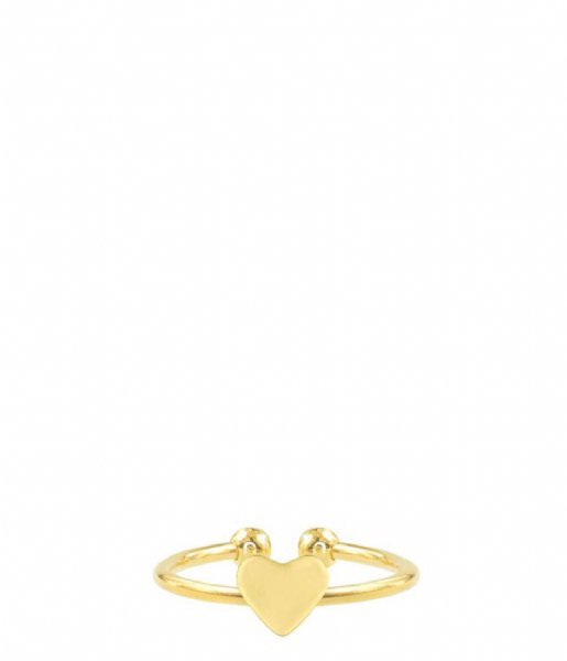 My Jewellery  Ring Heart goudkleurig (1200)