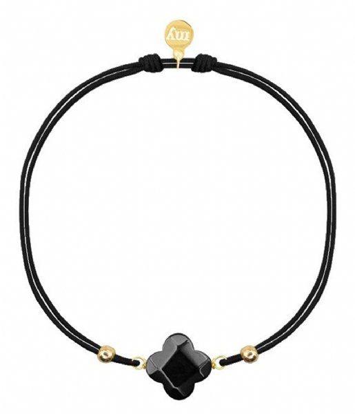 My Jewellery  Clover Bracelet zwart (1100)