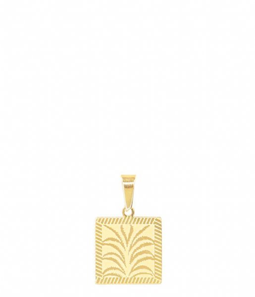 My Jewellery  Custom Charm Palm gold colored (1200)