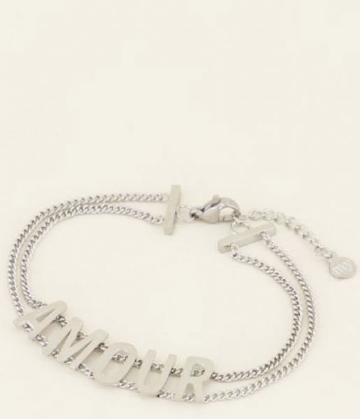 My Jewellery  Amour armband Zilverkleurig (1500)