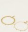 My Jewellery  Armbanden set Muntjes Gold colored (1200)