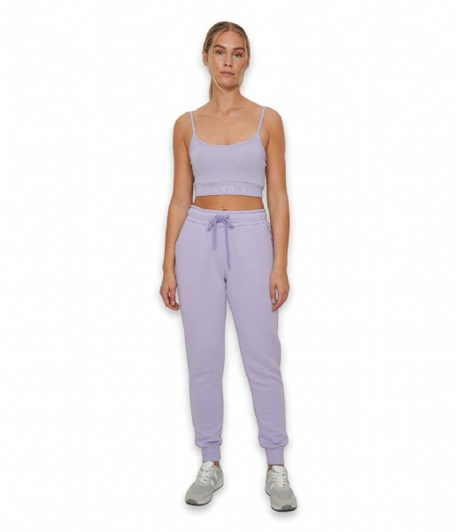 NA-KD  Organic Logo Basic Sweatpants Lavender