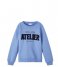 Name It  Fotel Long Sleeve Sweat Brushed Ebb And Flow (#5E79A8)