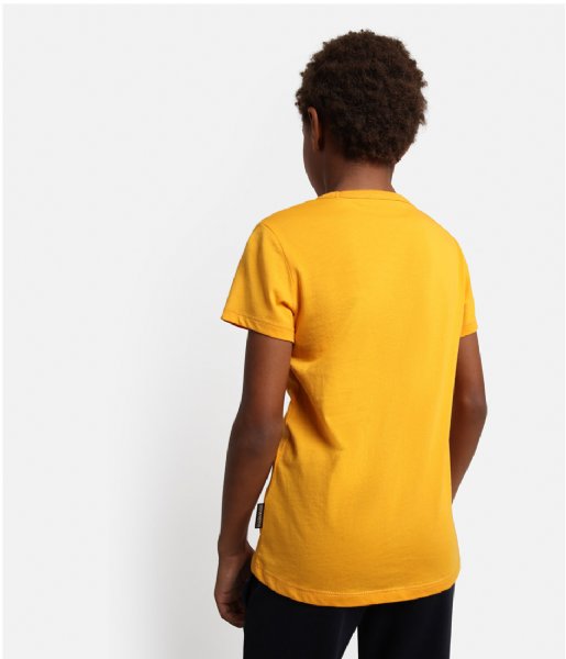 omvang Verzakking het beleid Napapijri T-shirt Kids S Talefre Yellow Radiant | The Little Green Bag
