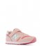 New Balance  Bungee Lace with Top Strap YV373 Pink Haze Natural Pink (JD2)