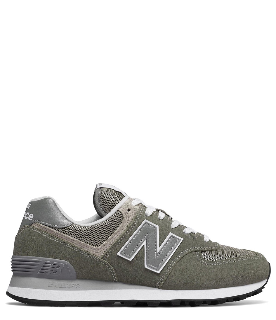 new balance 574 gray green