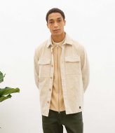 Nowadays Plated Corduroy Overshirt Almond Milk (239)