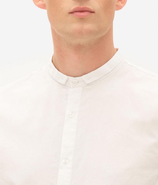 Nowadays Overhemd Special Mini Collar Shirt Bright White (107)