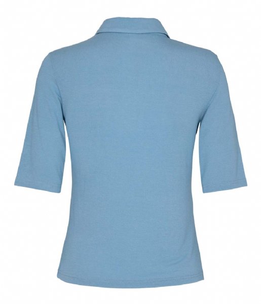 NUMPH  Nupearl Polo Blouse Della Robbia Blue (3088)