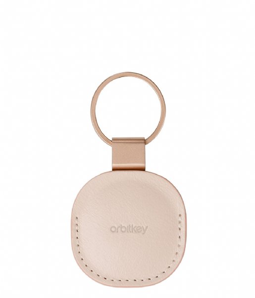 Orbitkey  Apple Airtag Leather Holder Blush (BLS)