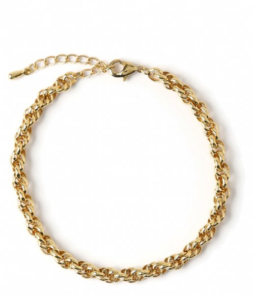 Orelia  Rope Chain Bracelet Gold plated