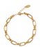 Orelia  Oval Link Chain Bracelet Gold plated