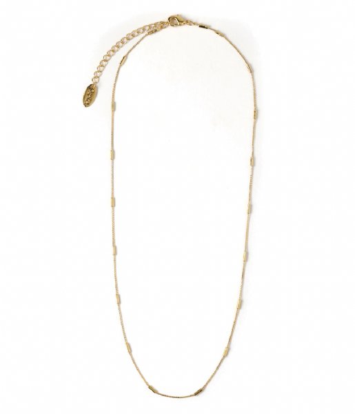 Orelia Ketting Fine Link Chain Necklace Gold plated