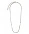 OreliaFlat Snake Chain Necklace Silver plated
