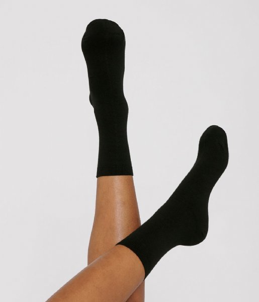Organic Basics Sokken Organic Cotton Socks 2-pack black Organic Basics Sokken Organic Cotton Socks 2-pack black