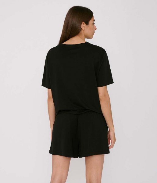 Organic Basics Nachtmode & Loungewear TENCEL Lite Shorts black Organic Basics Nachtmode & Loungewear TENCEL Lite Shorts black