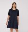 Organic Basics Jurk TENCEL Lite T-Shirt Dress navy Organic Basics Jurk TENCEL Lite T-Shirt Dress navy
