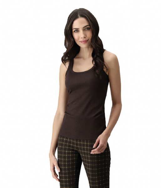 Oroblu  Pull On Tops Aster Tank Top Brown (3850)