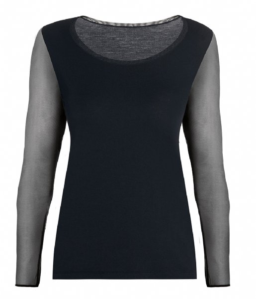 Oroblu  Perfect Line Tulle Long Sleeves Black (9999)