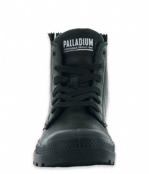 Palladium  Pampa Ubn Zips Leather Black Black M (8)