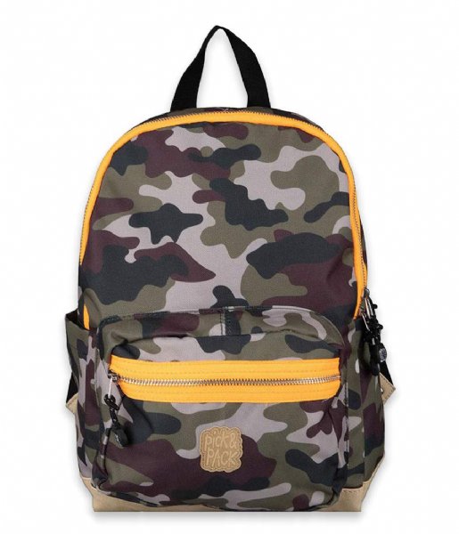 Pick & Pack  Camo Backpack M 15 Inch Camo green