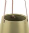 Present Time  Hanging pot Skittle medium matt Olive Green (PT2846OG)