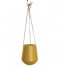 Present Time  Hanging pot Skittle medium matt matt ochre yellow (PT2846YE)