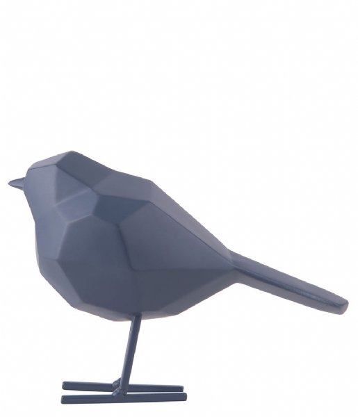 Present Time  Statue bird small polyresin Dark Blue (PT3335BL)