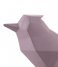 Present Time  Statue bird large polyresin Dark Purple (PT3336PU)